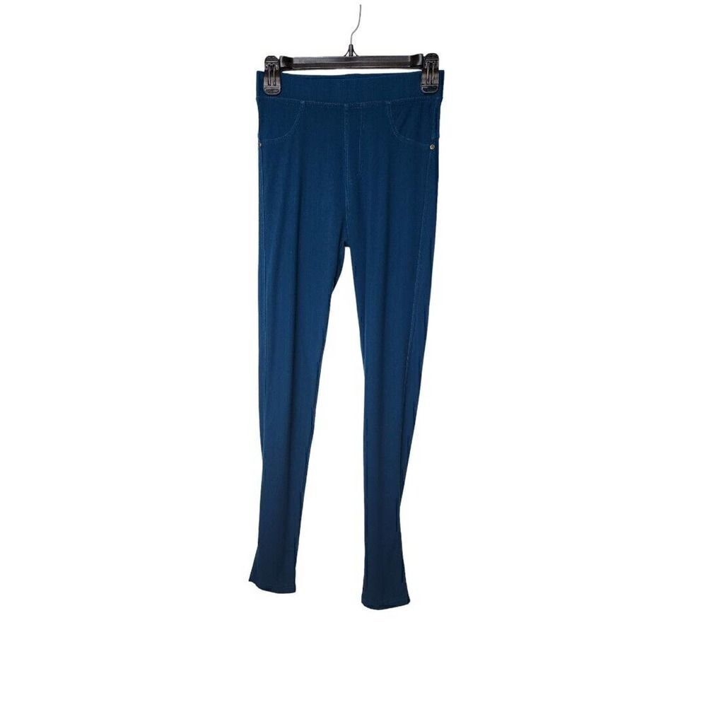 𝅺women leggings jeans pants Turquoise Size XS-Small